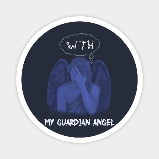 guardian angel Magnet by 752 Designs